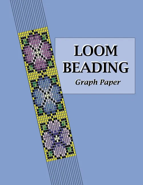 Loom Beading Graph Paper: Specialized graph paper for designing your own unique bead loom patterns - Paperback