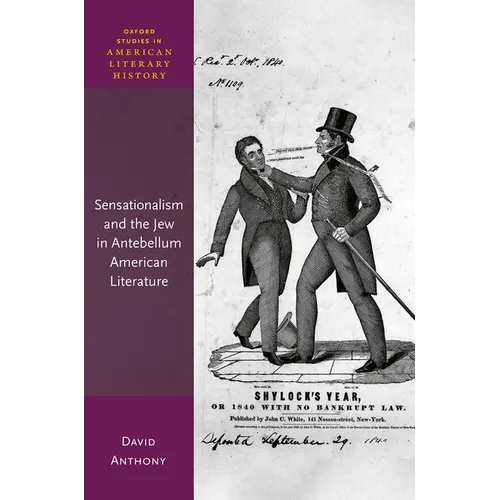 Sensationalism and the Jew in Antebellum American Literature - Hardcover