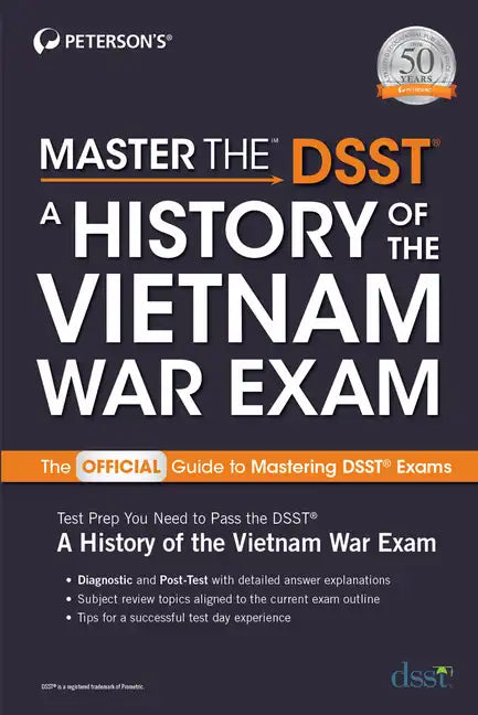 Master the Dsst a History of the Vietnam War Exam - Paperback