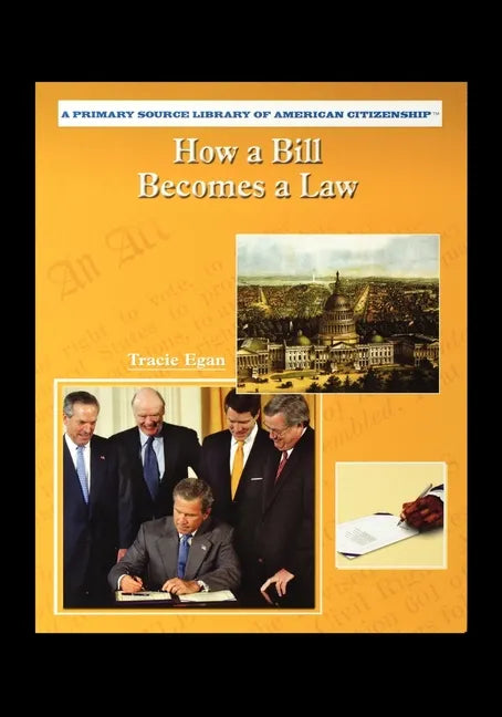 How A Bill Becomes A Law - Paperback
