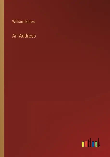 An Address - Paperback