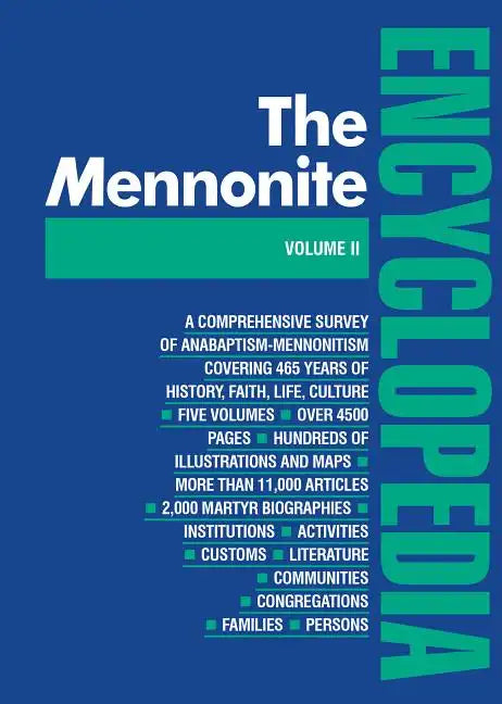 Mennonite Encyclopedia/ Vol 2: Volume 2 - Hardcover