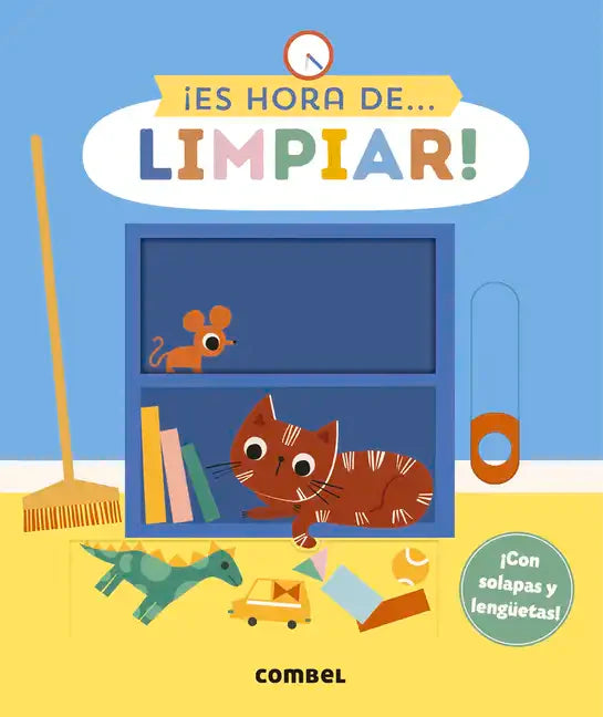 ¡Es Hora De... Limpiar! - Board Book