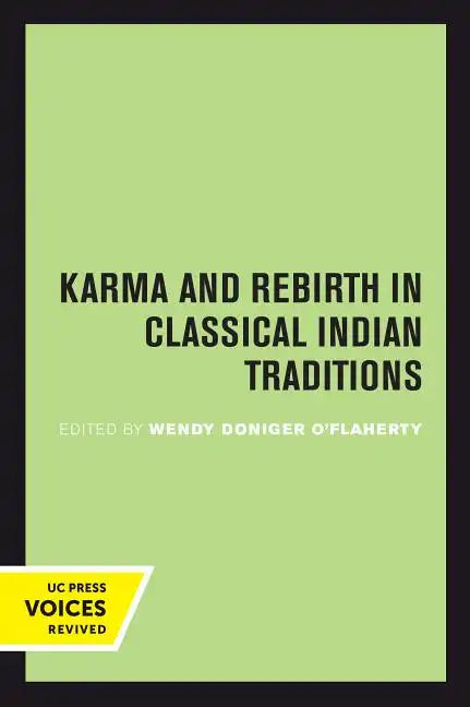 Karma and Rebirth in Classical Indian Traditions - Paperback