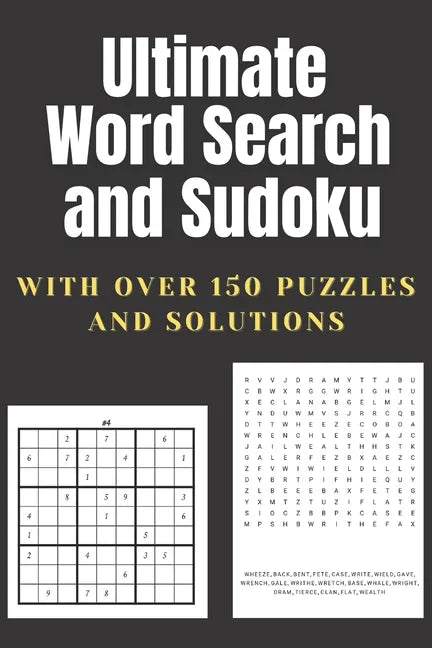 Ultimate Word Search and Sudoku: A Puzzle Book Featuring Sudoku and Word Search - Paperback