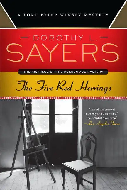 The Five Red Herrings: A Lord Peter Wimsey Mystery - Paperback