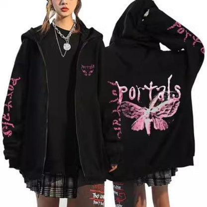 Women’s Zipper Sweater Jacket Casual Knit Outerwear