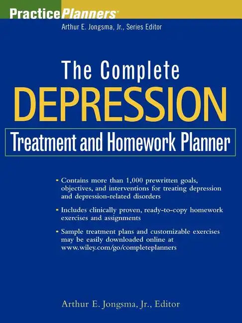 The Complete Depression Treatment and Homework Planner - Paperback