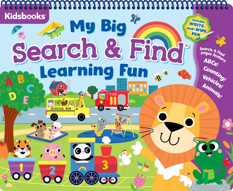 My Big Search & Find Learning Fun Pad - Spiral
