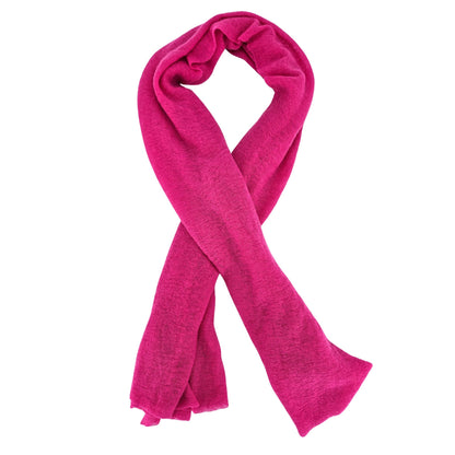 Berry Large Cashmere Plain Stole