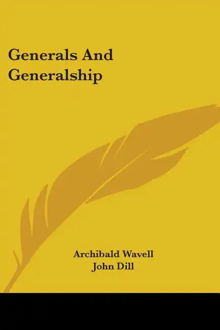 Generals And Generalship - Paperback