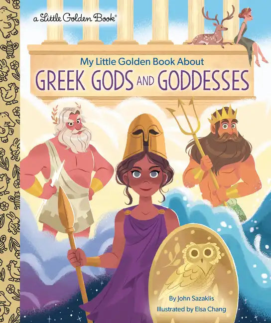 My Little Golden Book about Greek Gods and Goddesses - Hardcover