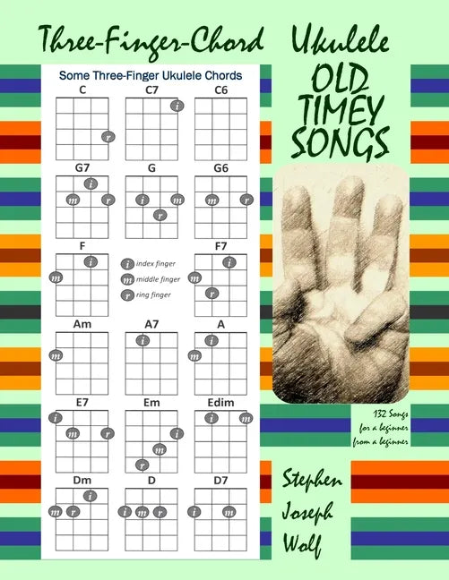 Three-Finger-Chord Ukulele Old Timey Songs - Paperback
