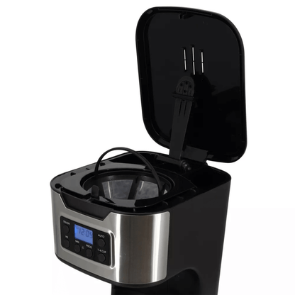 Better Chef 12-Cup Programmable Coffee Maker with Stainless Steel Accents
