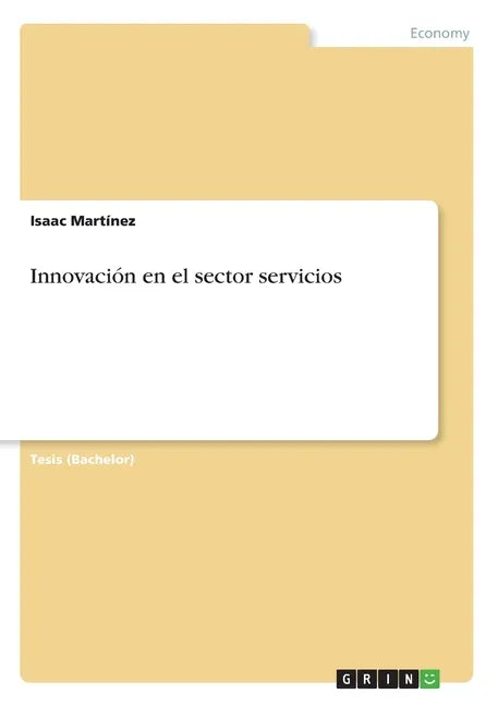 Innovación en el sector servicios - Paperback