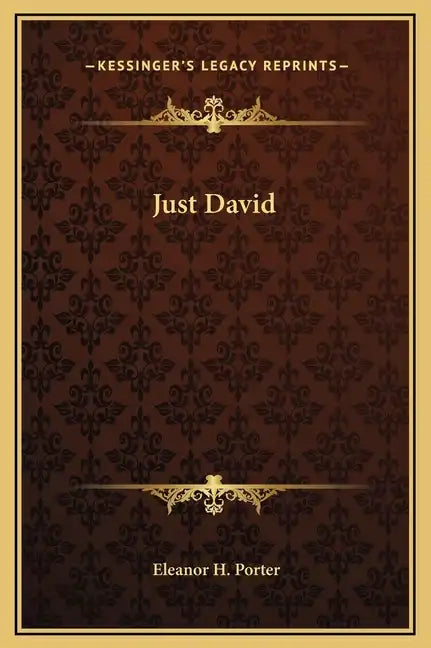 Just David - Hardcover