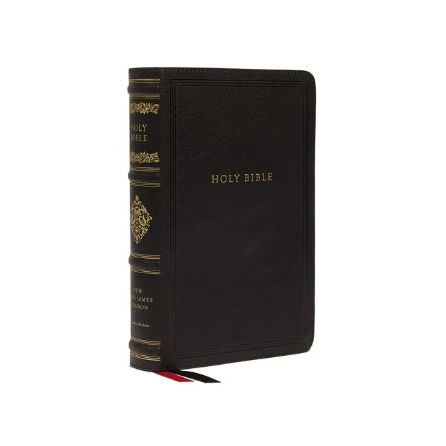 Nkjv, Personal Size Reference Bible, Sovereign Collection, Leathersoft, Black, Red Letter, Comfort Print: Holy Bible, New King James Version - Imitation Leather