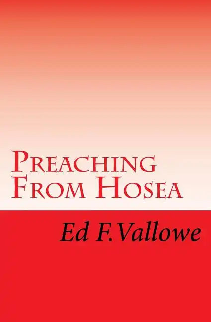 Preaching From Hosea - Paperback