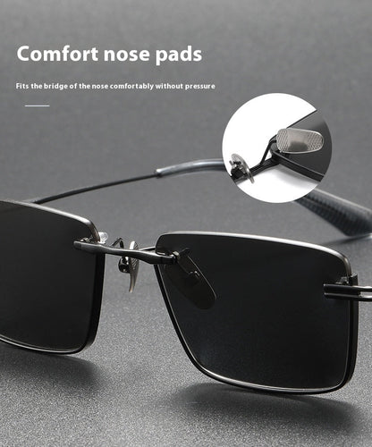 Pure Titanium Polarized Sunglasses – Retro British Style