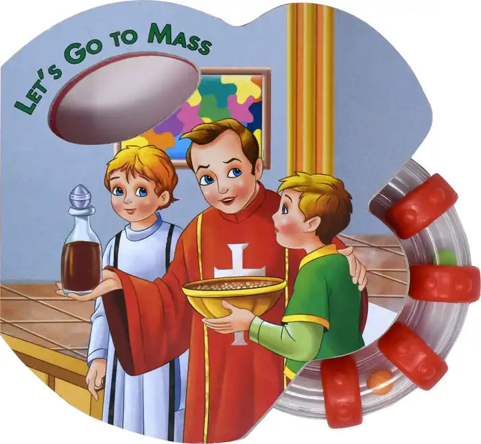 Let's Go to Mass (Rattle Book) - Board Book