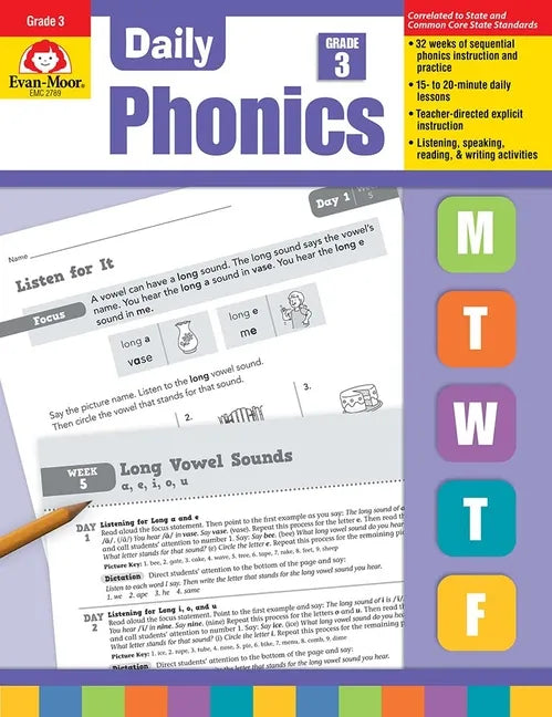 Daily Phonics, Grade 3 Teacher Edition - Paperback