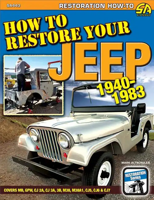 How to Restore Your Jeep 1941-1986: Covers Mb, Gpw, Cj-2a, Cj-3a, M38, Cj-3b, M38-A1, Cj-5, Cj-6, Cj-7 & Cj-8 - Paperback