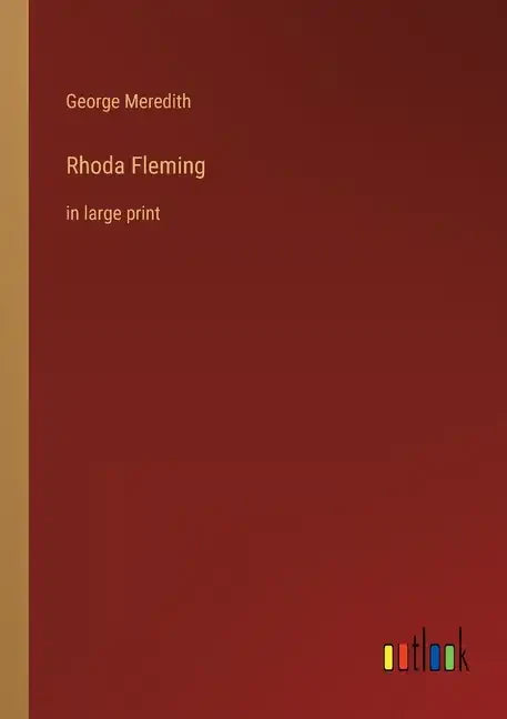 Rhoda Fleming: in large print - Paperback