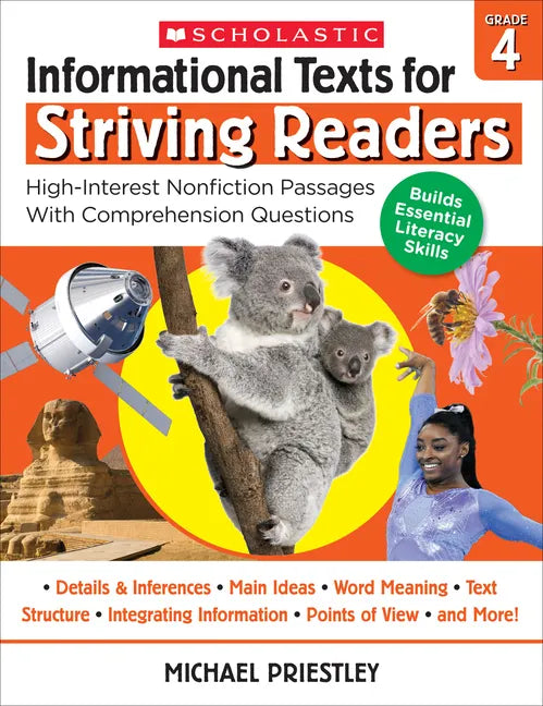 Informational Texts for Striving Readers: Grade 4: High-Interest Nonfiction Passages with Comprehension Questions - Paperback