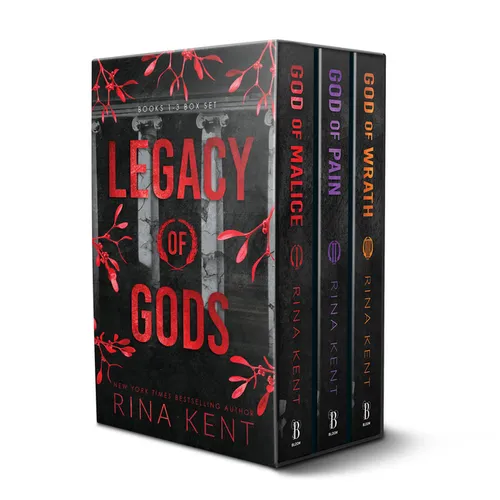 Legacy of Gods Series Boxed Set, Books 1-3: God of Malice, God of Pain, and God of Wrath - Paperback