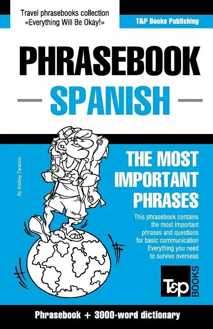 English-Spanish phrasebook and 3000-word topical vocabulary - Paperback