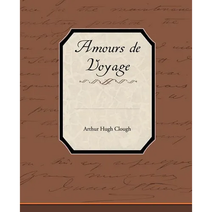 Amours de Voyage - Paperback