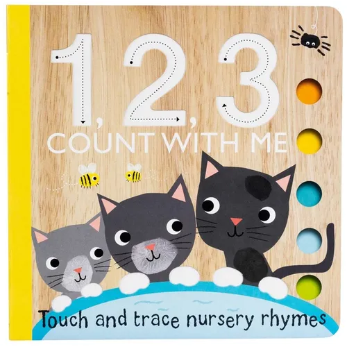 Touch and Trace: 1, 2, 3 Count with Me - Board Book