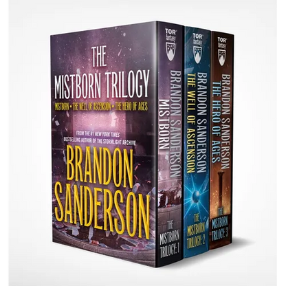 Mistborn Boxed Set I: Mistborn, the Well of Ascension, the Hero of Ages - Boxed Set