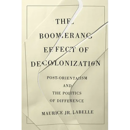 The Boomerang Effect of Decolonization: Post-Orientalism and the Politics of Difference - Hardcover