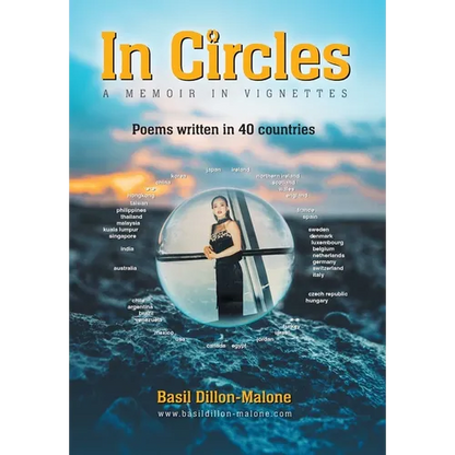 In Circles: A memoir in vignettes - Poems written in 40 countries - Hardcover