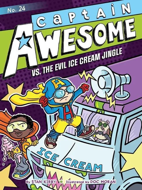 Captain Awesome vs. the Evil Ice Cream Jingle - Hardcover