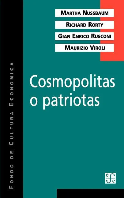 Cosmopolitas o patriotas - Paperback