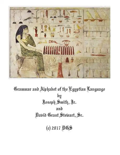 Grammar and Alphabet of the Egyptian Language - Paperback