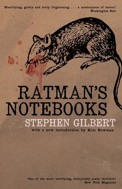 Ratman's Notebooks - Paperback