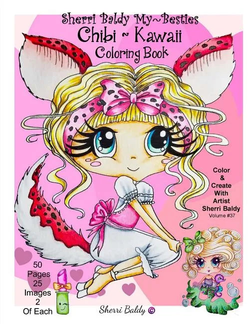 Sherri Baldy My-Besties Chibi Kawaii Coloring Book - Paperback