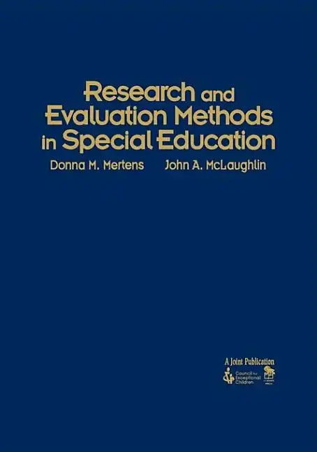 Research and Evaluation Methods in Special Education - Hardcover