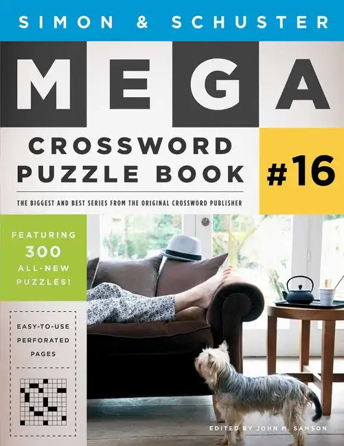 Simon & Schuster Mega Crossword Puzzle Book #16 - Paperback