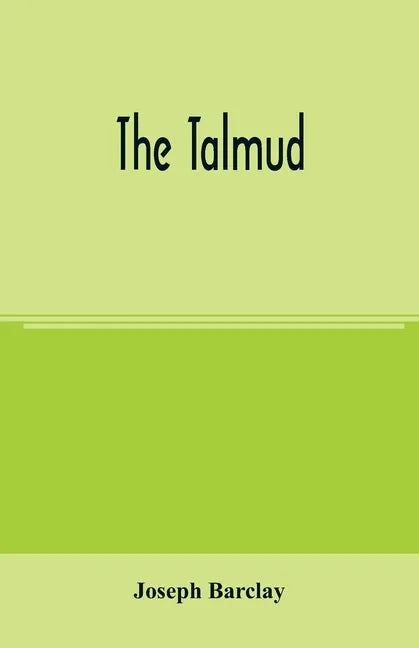 The Talmud - Paperback