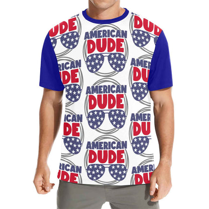 American Dude Short Sleeve Crew Neck T-Shirt | Ship from USA+