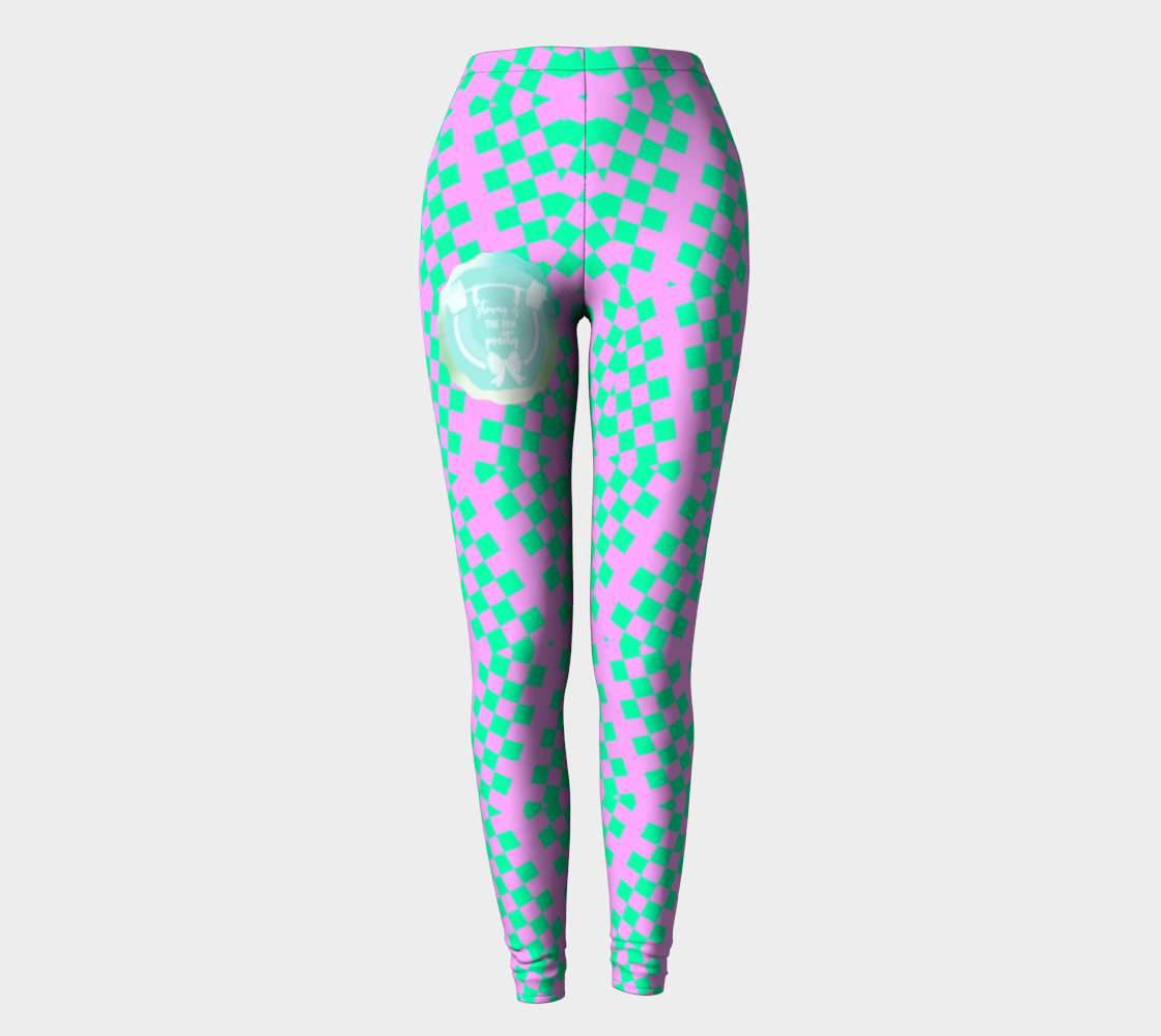 Strong is the New Pretty Pastel Long Leggings