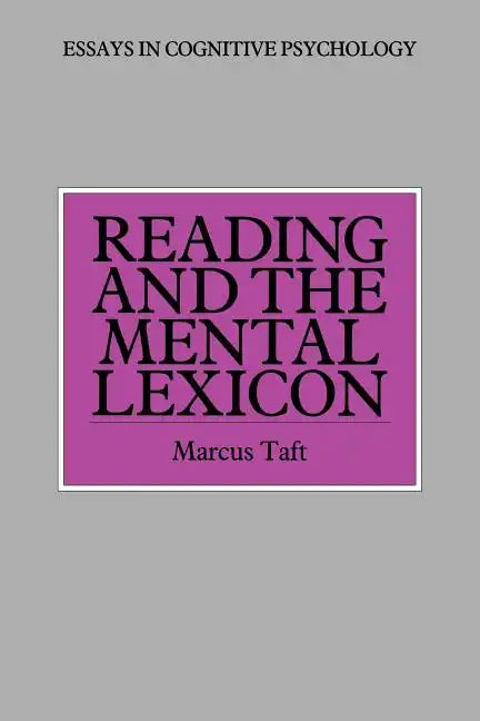 Reading and the Mental Lexicon - Paperback