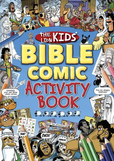 The Lion Kids Bible Comic Activity Book - Paperback