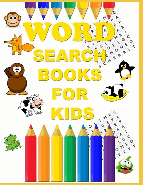 Word search books for kids: Search Word Puzzle Kids Book Ages 6-10 & 25 chapters Word Search Puzzles to Keep Your Child Entertained for Hours - Paperback