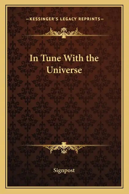 In Tune with the Universe - Paperback