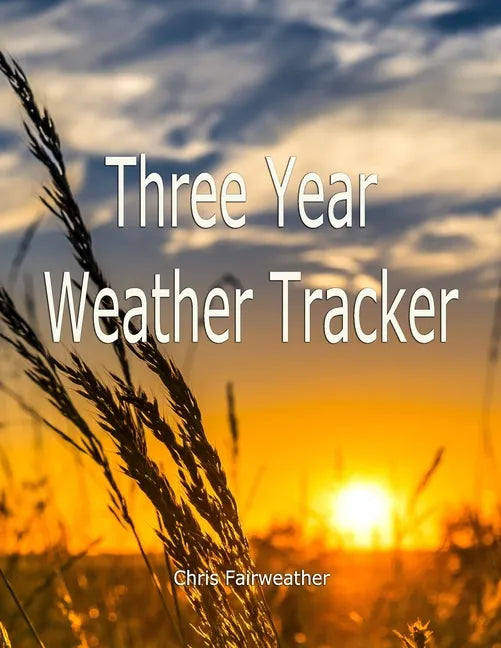Three Year Weather Tracker - Paperback